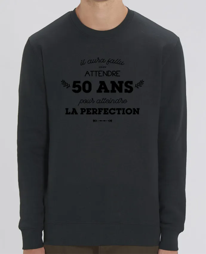 Sweat-shirt 50 ans perfection - Anniversaire Par tunetoo