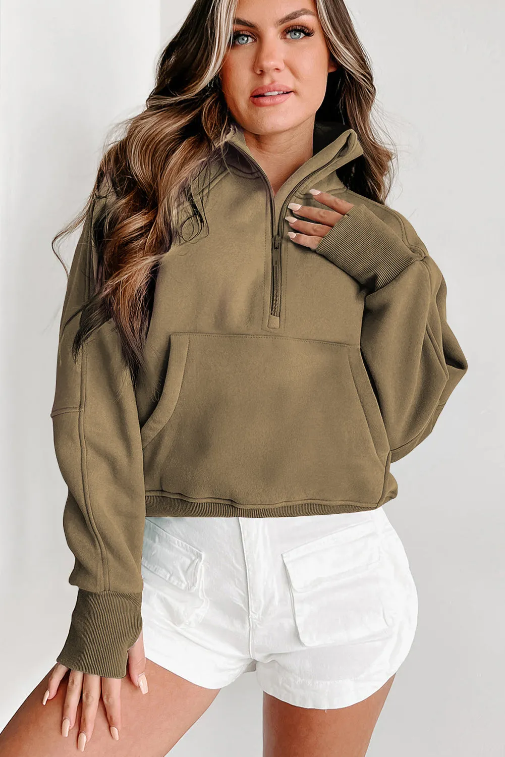 Sweat-shirt Elmwood doublé en polaire *