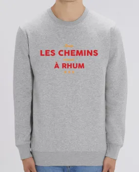 Sweat-shirt Tous les chemins mènent à rhum - Apéro Par tunetoo