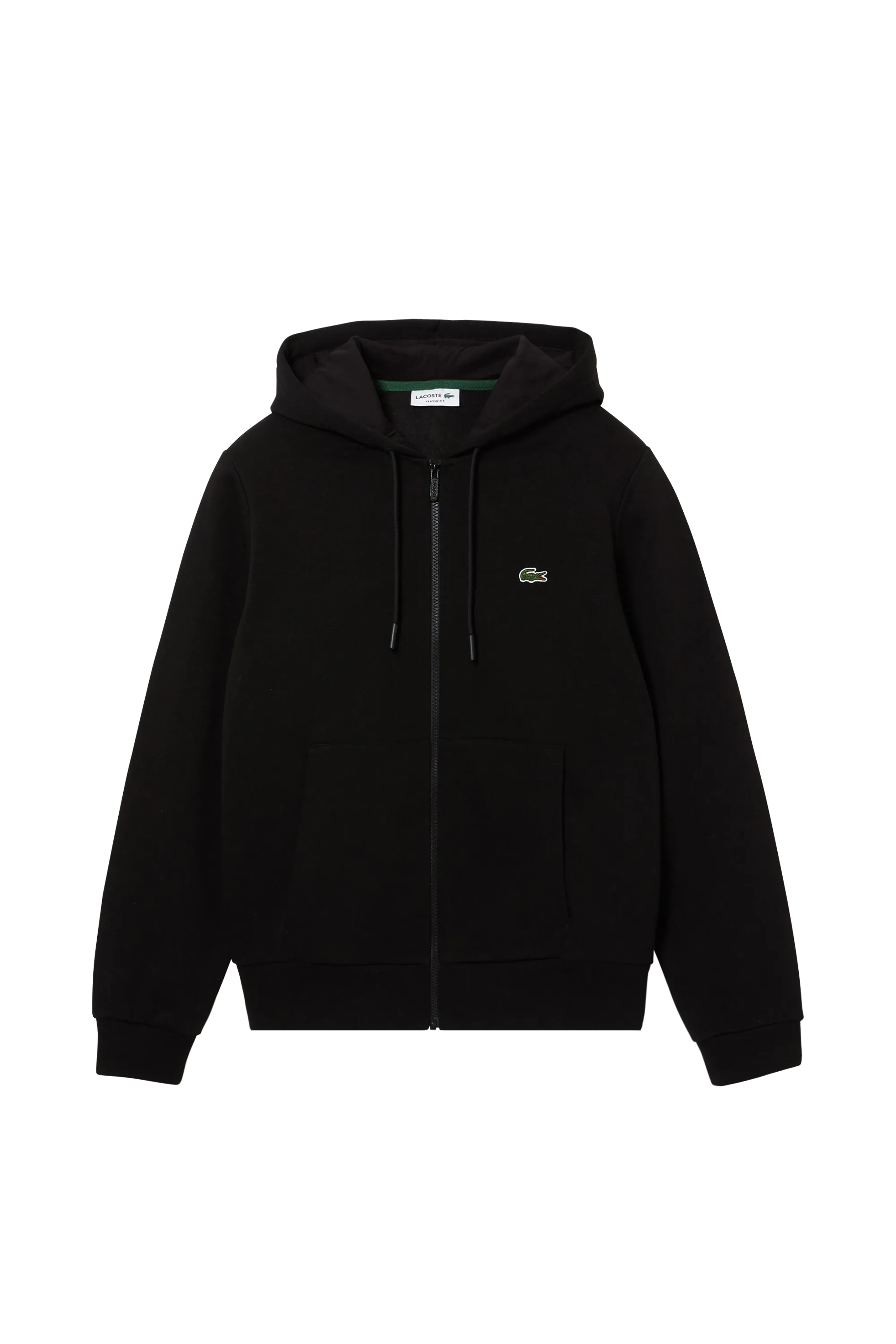 Sweat Zippé Noir Lacoste - Homme | Citadium