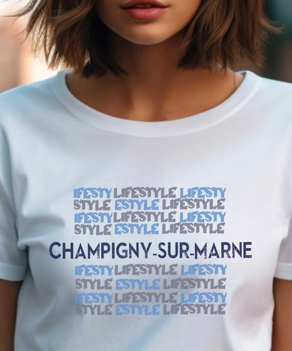 T-Shirt Champigny-sur-Marne lifestyle
