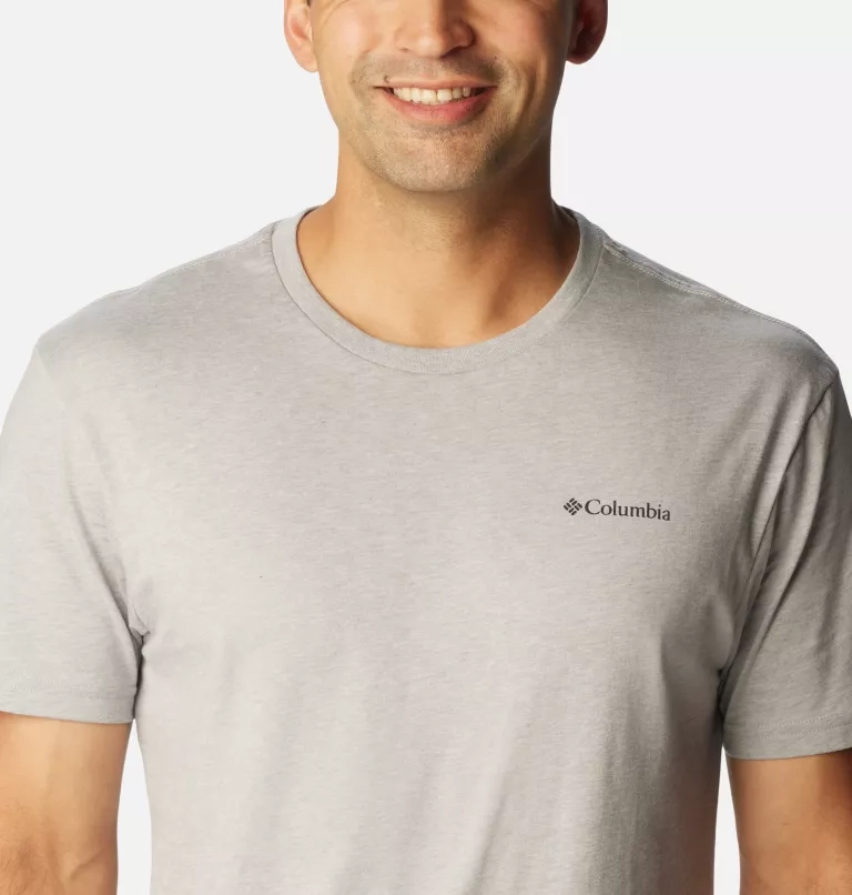 T-shirt Columbia Homme CSC Basic Logo Short Sleeve Columbia Grey Heather LC CSC Branded Graphic