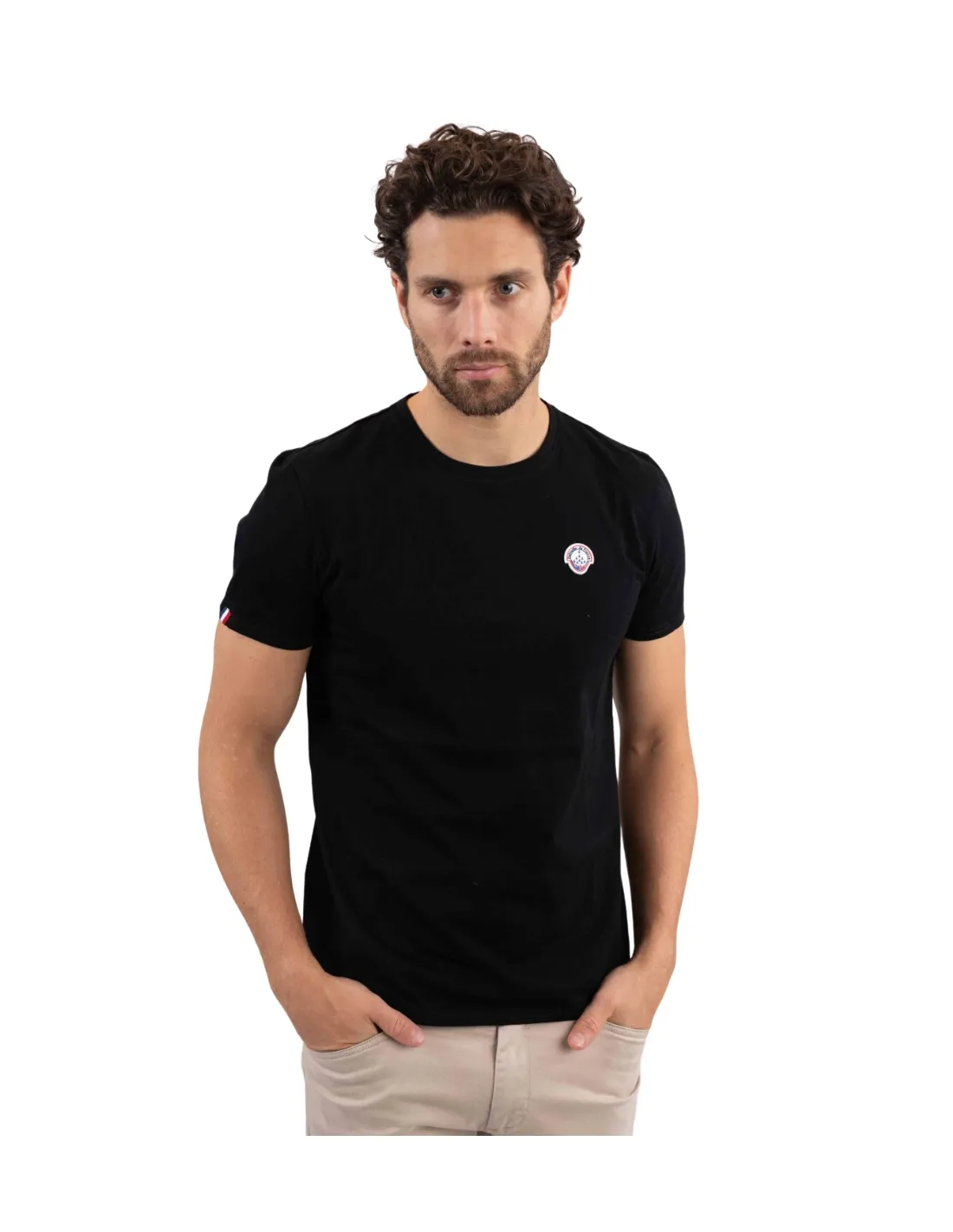 T shirt Pure Select Patrouille de France Ref 60508 Noir