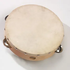 Tambourin en Peau Naturelle Diamètre 20 cm