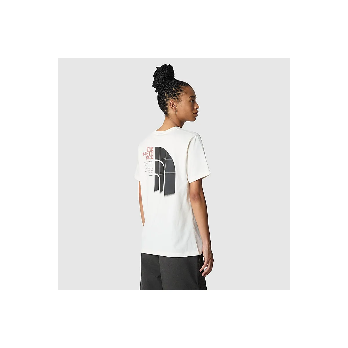 THE NORTH FACE - T-shirt blanc cassé