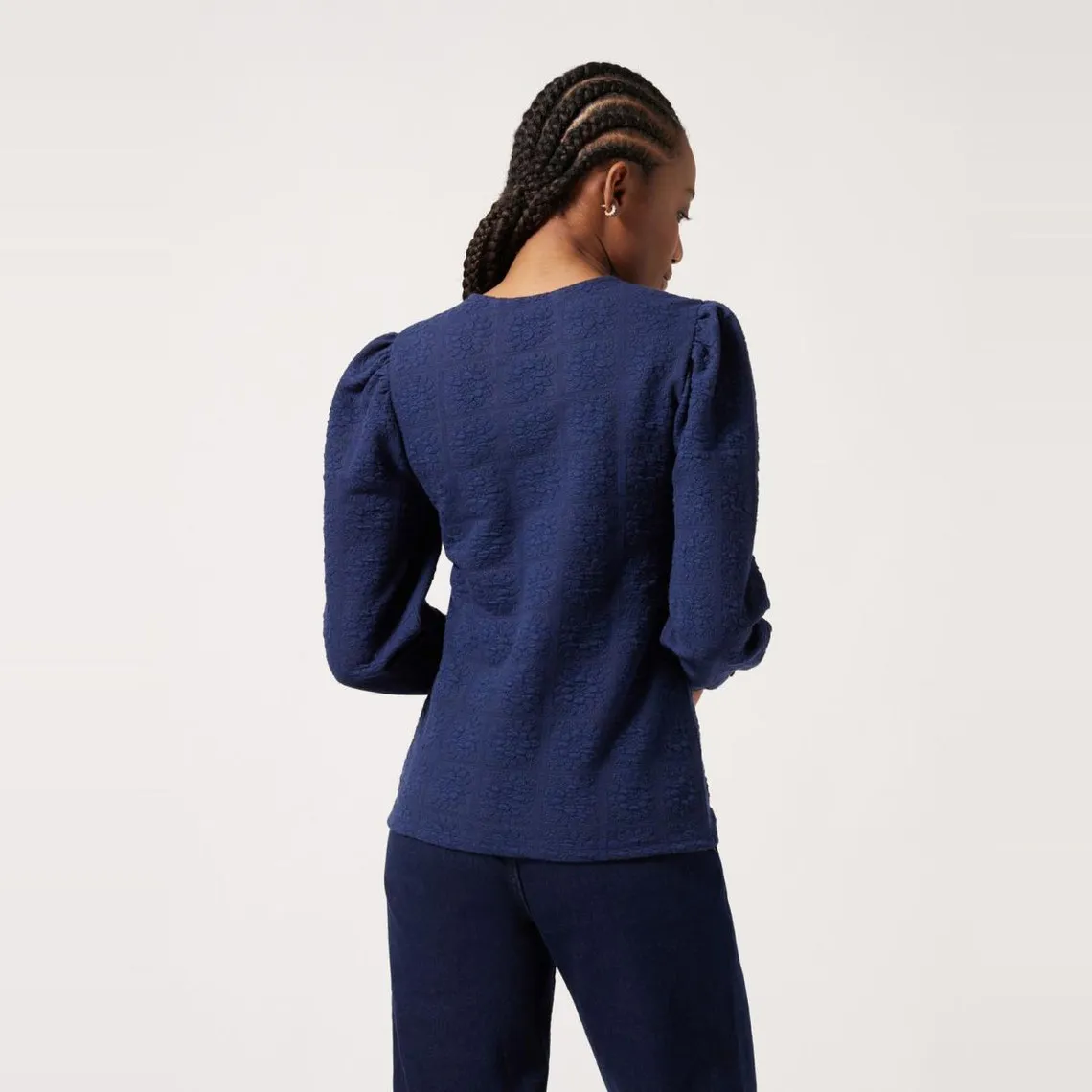 Top fleuri manches bouffantes | 3 Suisses