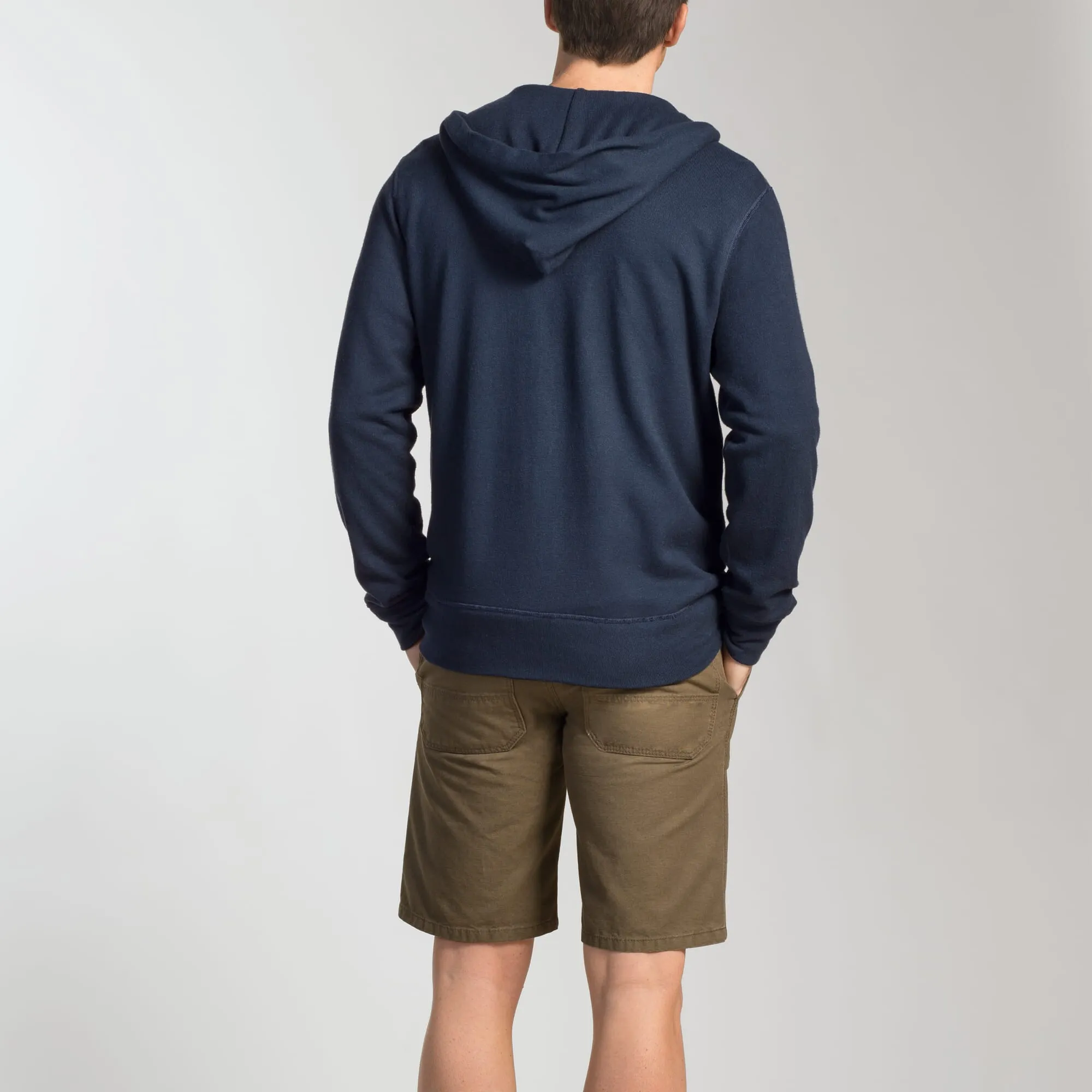 Veste à capuche en éponge hommes